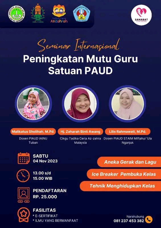 Seminar International: Peningkatan Mutu Guru SATUAN PAUD