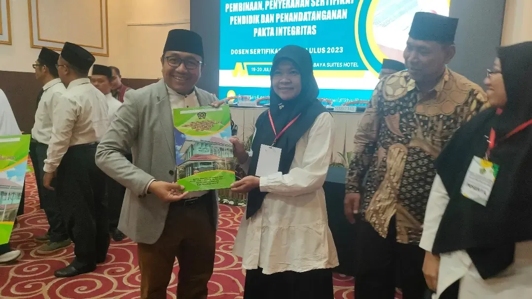 PENERIMAAN SERTIFIKAT PENDIDIK (SERTIFIKASI) DOSEN PIAUD